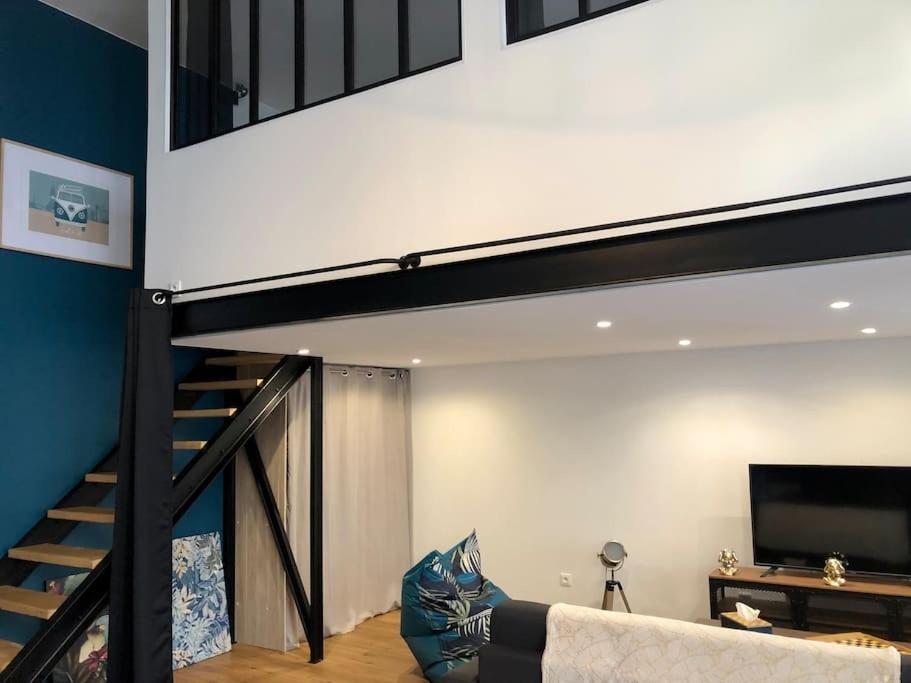 Apartamento L'Appar-T, Esprit Industriel A 2 Pas De L'Eau ! El Havre Exterior foto