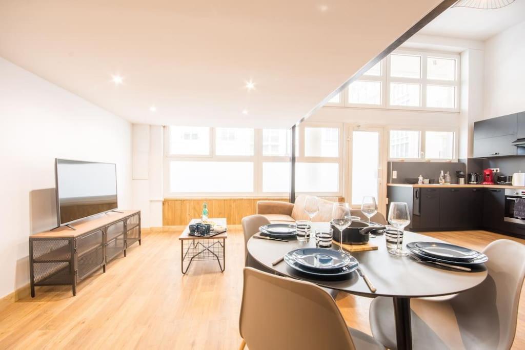 Apartamento L'Appar-T, Esprit Industriel A 2 Pas De L'Eau ! El Havre Exterior foto